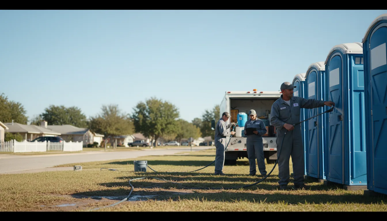Long-Term Portable Toilet Rental in Mena, AR near me